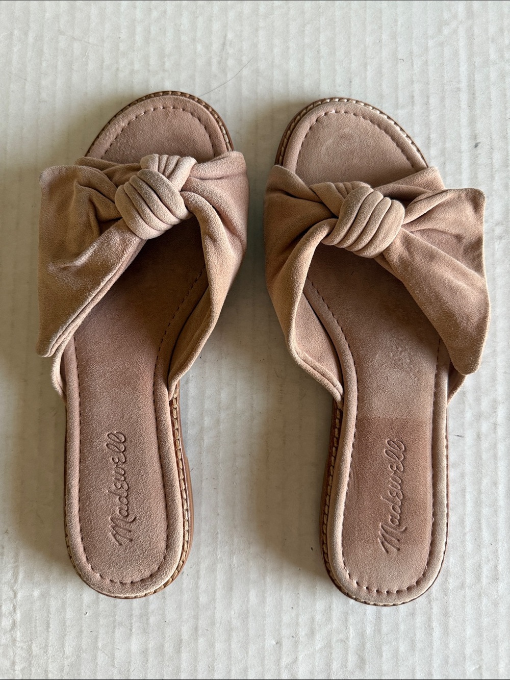 Madewell Suede Naida Slide Sandals - Picture 7 of 9